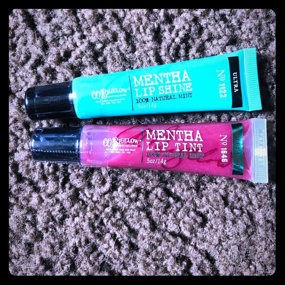 Mentha Lip Shine and Tint